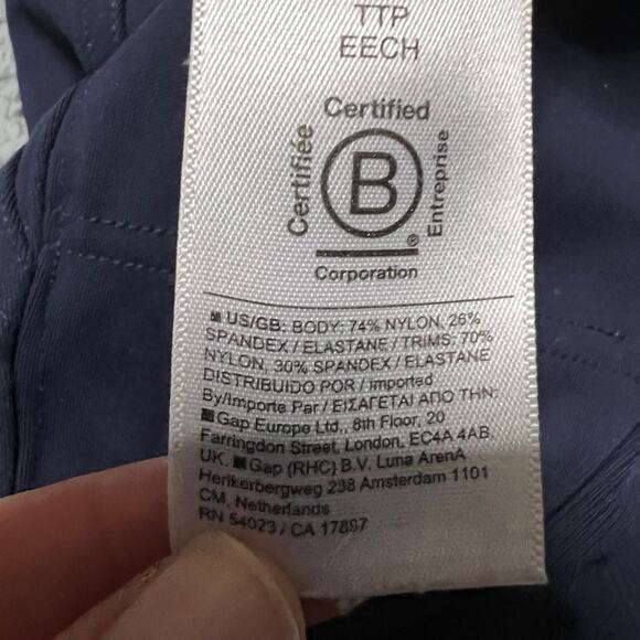 ATHLETA Pants Womens XXS Venice High Rise Jogger Navy Blue #597888 - Picture 6 of 10